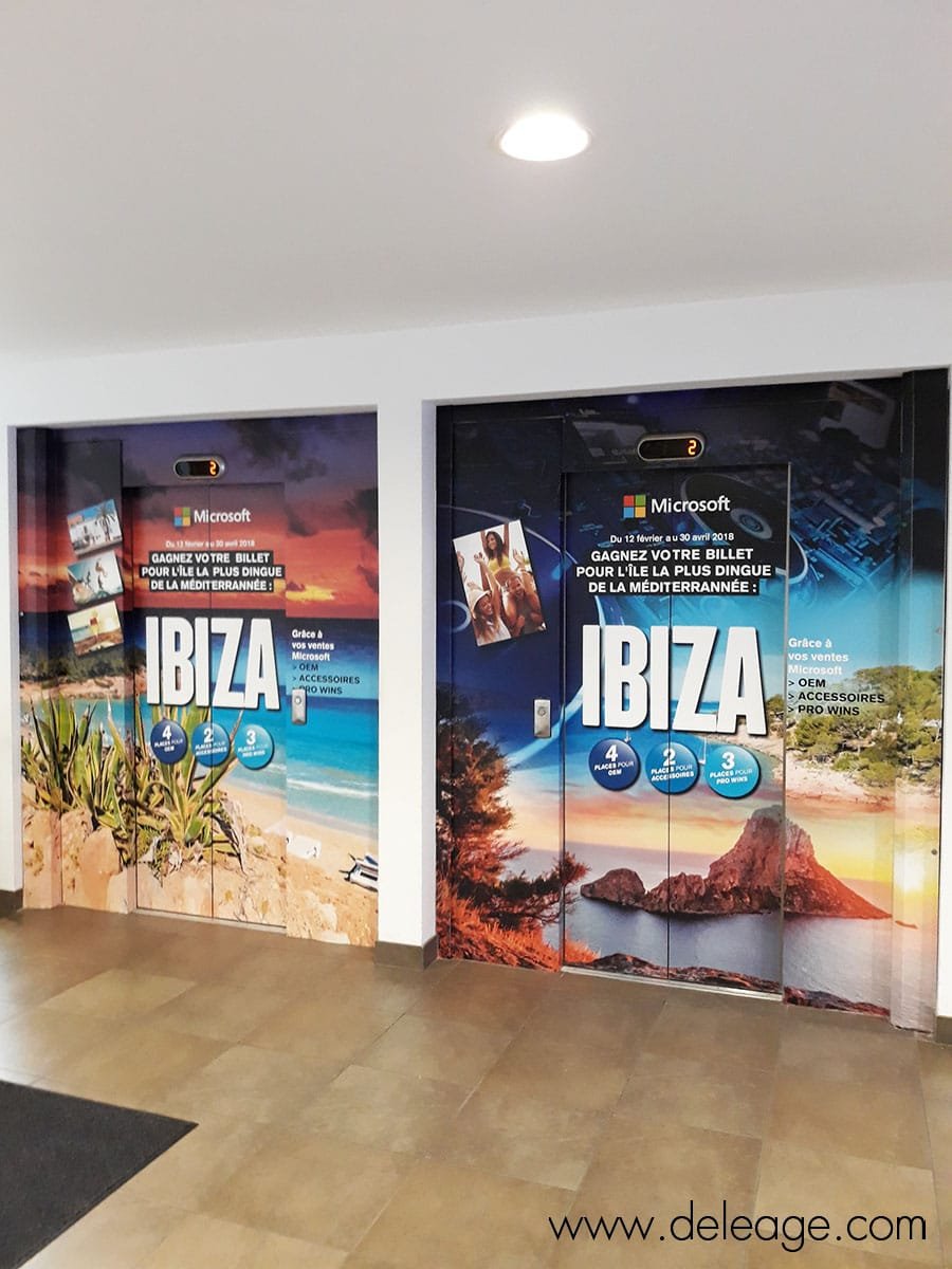 décoration-d'un-ascenseur