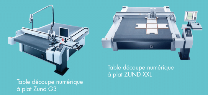 table decoupe zund