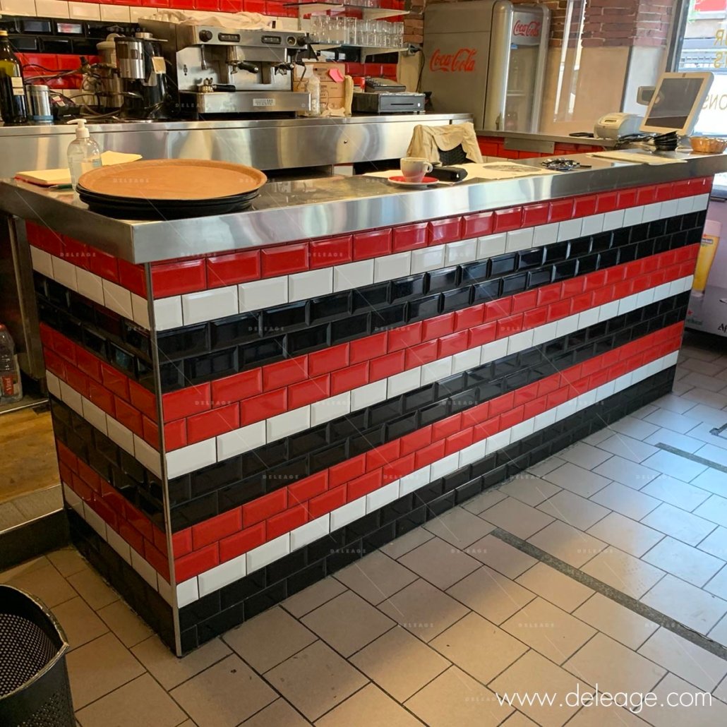 decoration dibond bar et mur 3