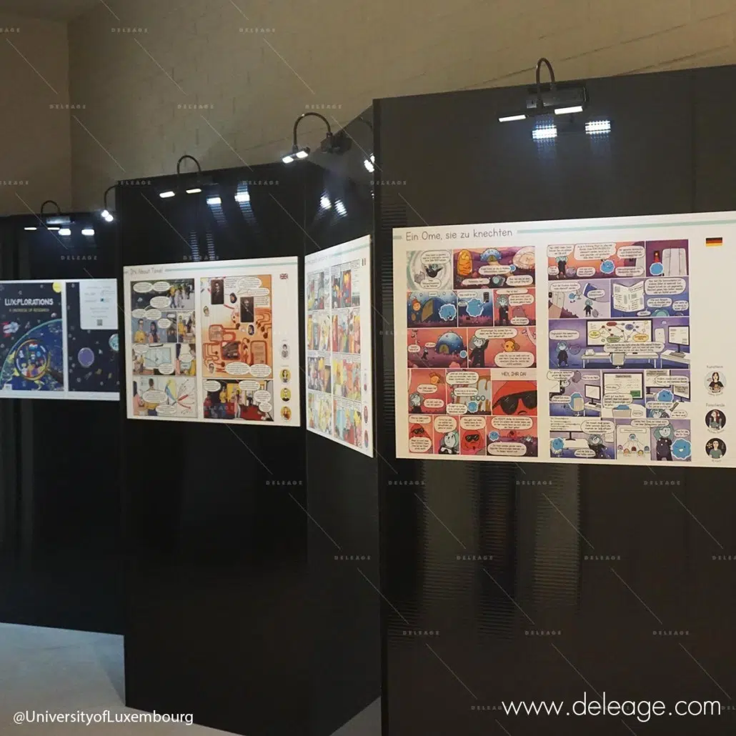 exposition-panneau-zigzag-eclairage-led