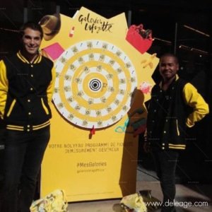 60 ROUES DE LOTERIE font leur tournée aux Galeries Lafayette