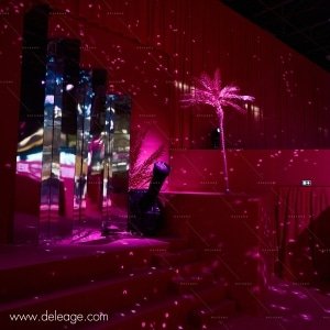 La DECORATION du salon WSN en TOTAL LOOK ROSE