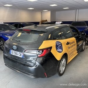 Le magnifique COVERING des véhicules de l’Académie de Taxis parisiens !