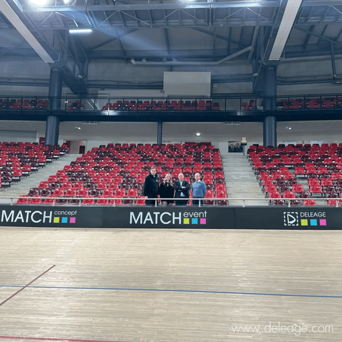1-velodrome-national-saint-quentin-en-yvelines-partenariat-deleage-match Vélodrome National Saint-Quentin-en-Yvelines – partenariat Deleage MATCHevent MATCHconcept, équipe sur piste